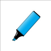Picture Of Blue Permanent Marker