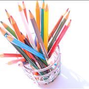 Picture Of Colored Wooden Pencils
