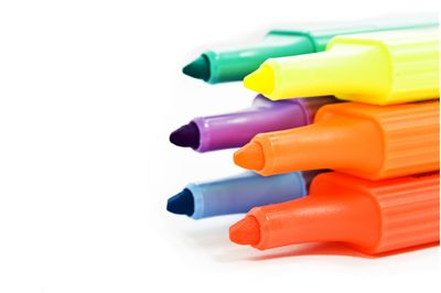 Picture Of Different Color Marker Pens
