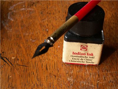 Picture Of Ink And Pen