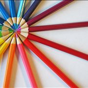 Picture Of Spectrum Of Color Pencils