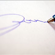 Picture Of Writing With Ballpoint Pen