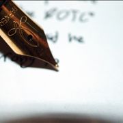 Picture Of Writing With Fountain Pen