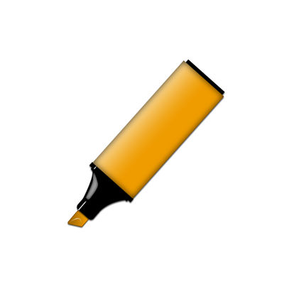 Picture Of Yellow Permanent Marker